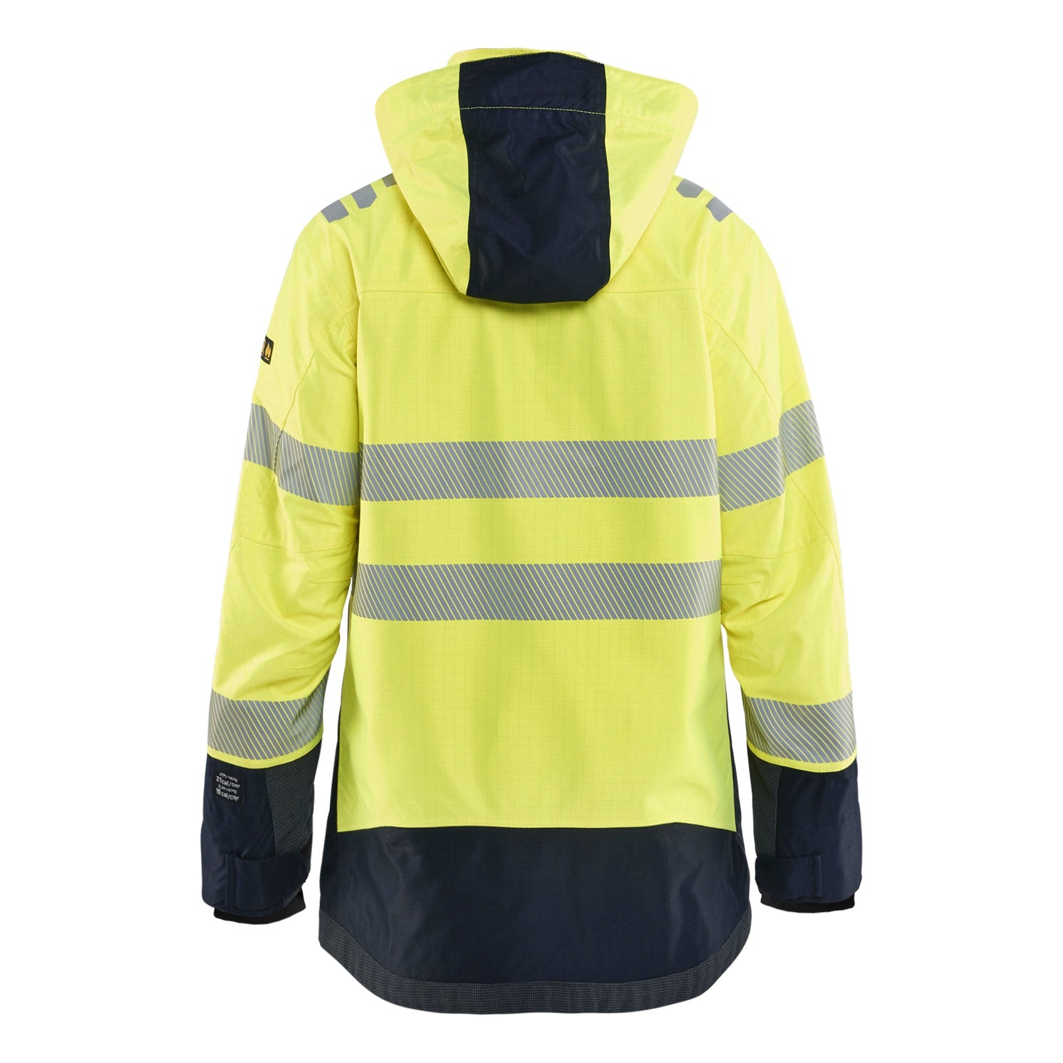 Blaklader BLAKLADER 44491532 Women’s Multinorm Shell Jacket Hi Vis Reflective Shell Work Jacket WOMEN - Waterproof - 444915323389_2