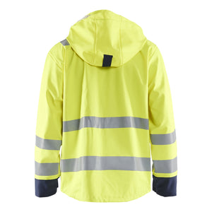 Blaklader BLAKLADER 43132022 Multinorm raincoat Level 2 Hi Vis Reflective Rain Jacket MEN - Water Repellent - 431320223389_2