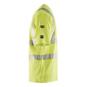 Blaklader BLAKLADER 34801737 Multinorm t shirt Hi Vis Reflective Short Sleeve Work T-Shirt MEN - Flame Retardant - 348017373300_CL
