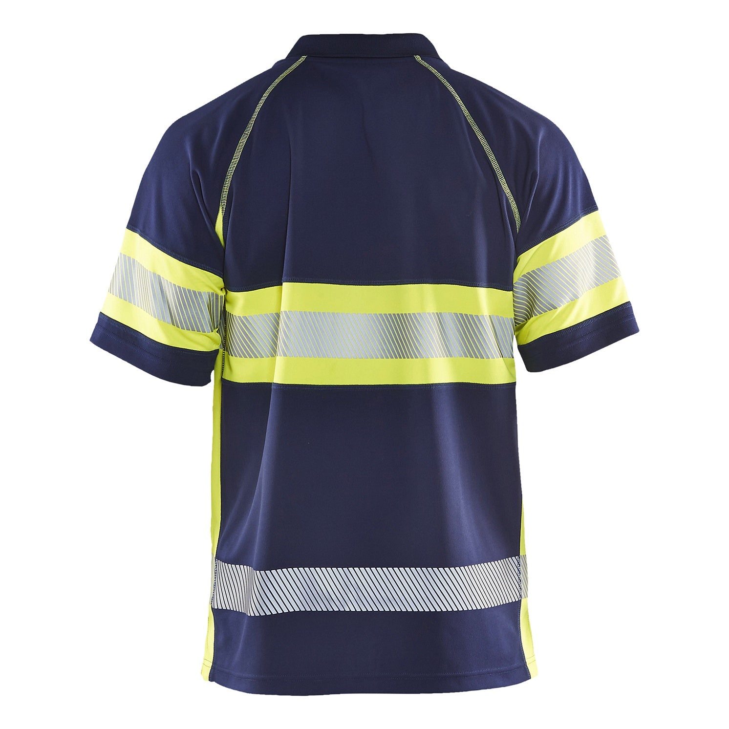 Blaklader BLAKLADER 33381051 Hi Vis Polo Shirt with UV protection Hi Vis Reflective Short Sleeve Work Polo MEN - 100% Polyester - 333810518933_2