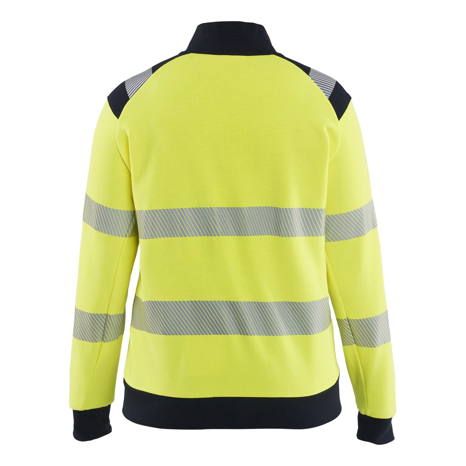Blaklader BLAKLADER 34711762 Hi Vis Reflective Full Zip Work Sweatshirt WOMEN - Flame Retardant - 347117623389_2