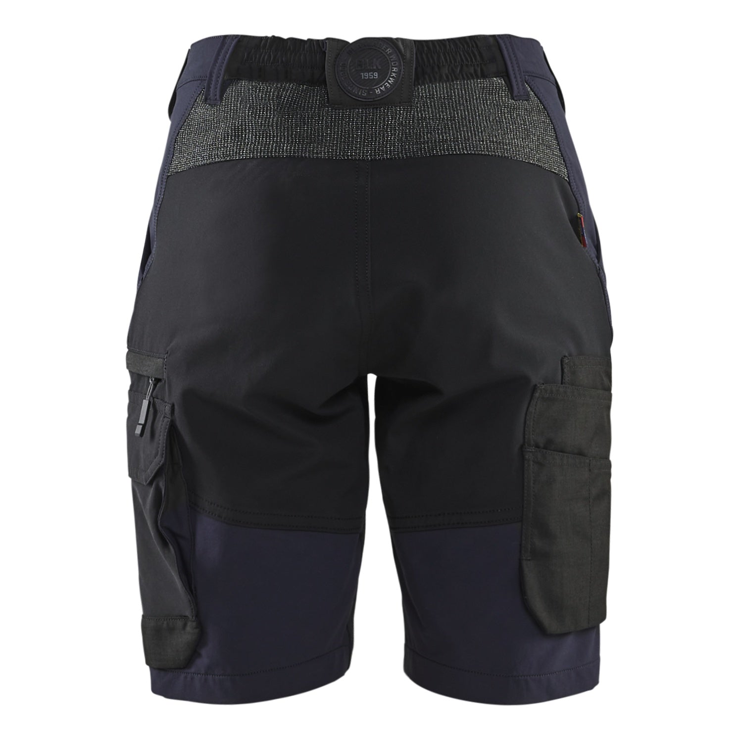 Blaklader BLAKLADER 71231645 Women's service shorts with 4 way stretch Work Shorts Women - double weave - 712316458699_2