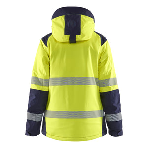 Blaklader BLAKLADER 44561987 Women’s Hi Vis Winter Jacket Hi Vis Reflective Work Jacket WOMEN - Waterproof - 445619873389_2