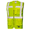 Sir Safety SIR SAFETY ATLAS Hi Vis Reflective Work Waistcoat MEN - EN ISO 20471 Class 2 - MC3550E1
