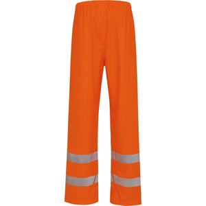 ELKA Rainwear - Securetech Multinorm Pu Waist Trousers - Fluorescent Orange
