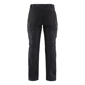 Blaklader BLAKLADER 71471147 | Women's service trousers denim stretch Work Trousers Women - Cordura Denim - 714711478999_2
