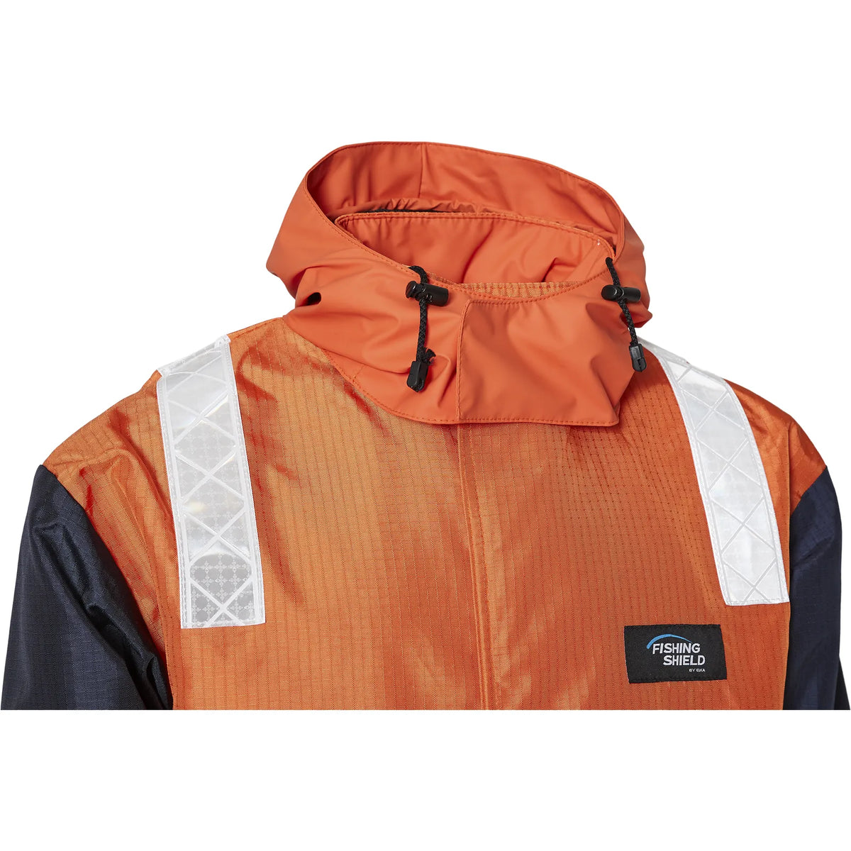 ELKA Rainwear - Fishing Shield Jacket - Orange/Navy