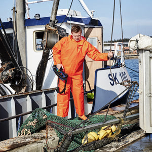 ELKA Rainwear - Nordic Fishing Stretchable Smock - Fluorescent Orange
