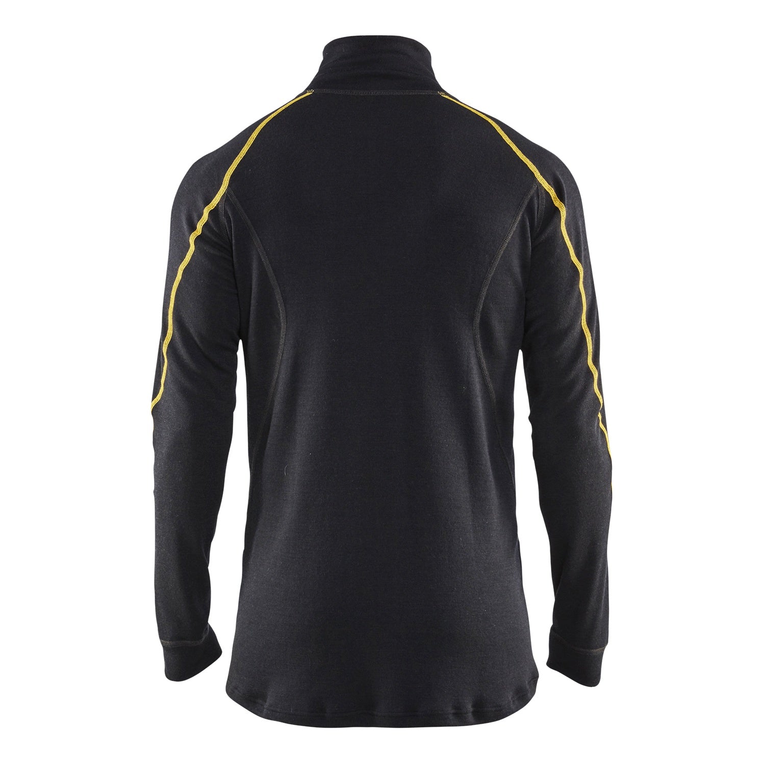 Blaklader 47961075 Flame resistant underwear top half zip, 68% merino wool - 479610759900_2