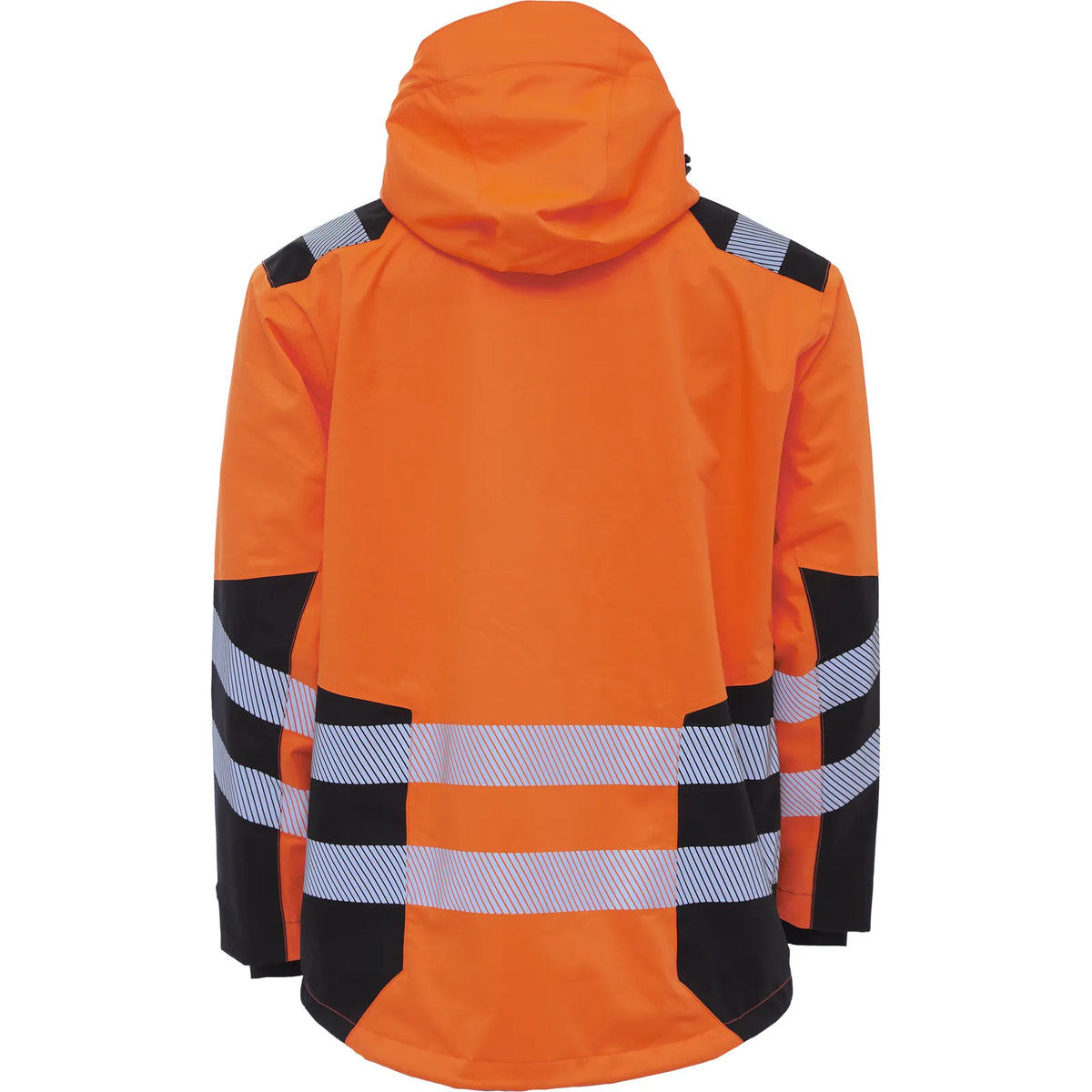 ELKA Rainwear - Visible Xtreme Recycled Jacket - Fluorescent Orange/Black