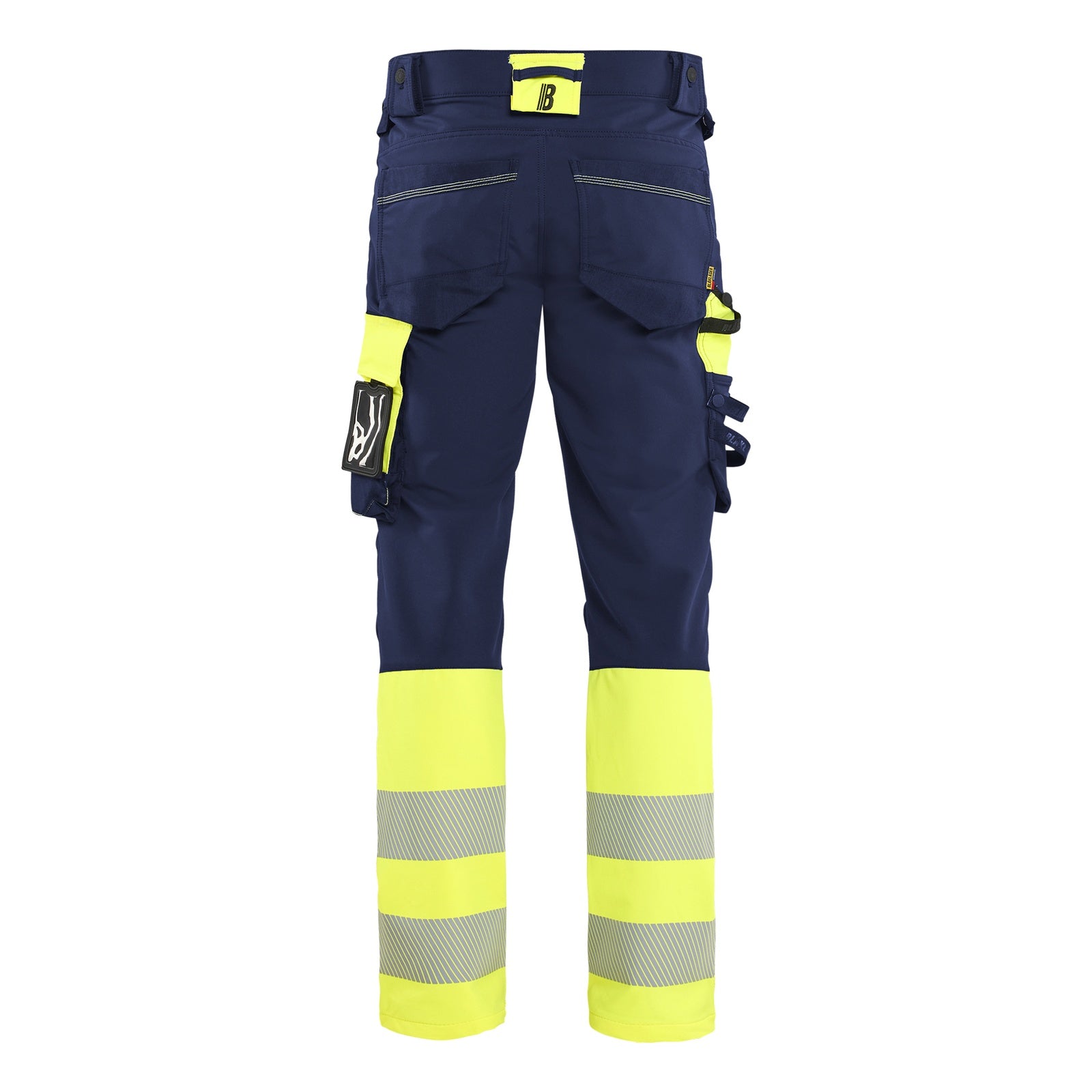 Blaklader BLAKLADER 11261648 | Hi Vis Trousers 4 Way Stretch Hi Vis Reflective Work Trousers Men - double weave - 112616488933_2