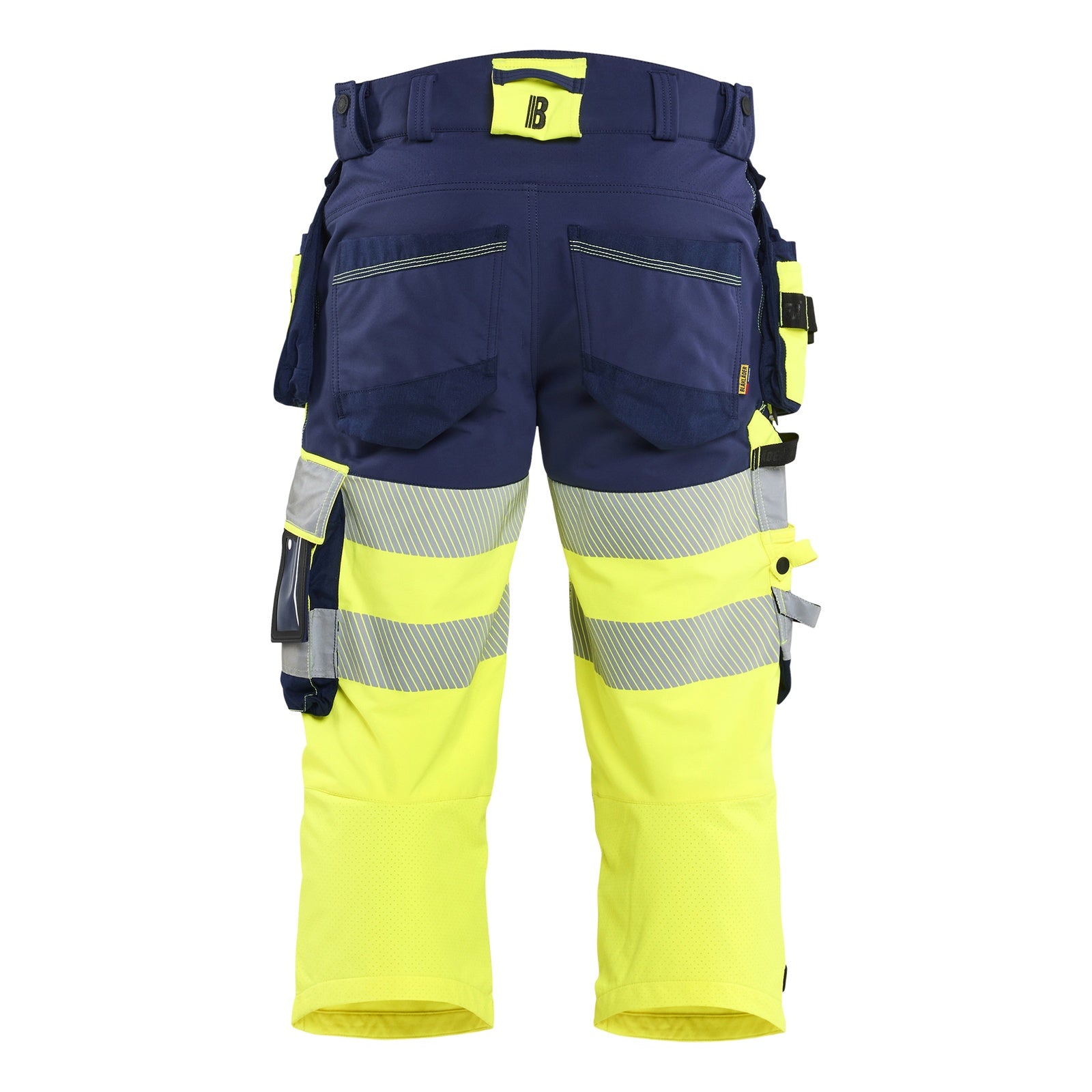 Blaklader BLAKLADER 11231648 HI VIS PIRATE TROUSERS 4 WAY STRETCH Hi Vis Reflective Work Pirate Bermuda Men - double weave - 112316483389_2