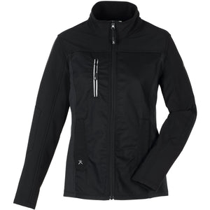 Planam Norit Women's Hybrid jacket black/black - Model view 1