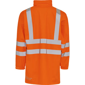 ELKA Rainwear - Dry Zone Visible Jacket extra length - Fluorescent Orange
