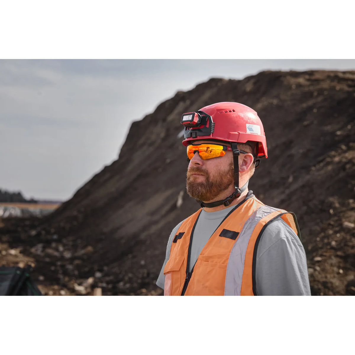 Milwaukee Enhanced Safety Glasses - Red Mirror - Red Mirror