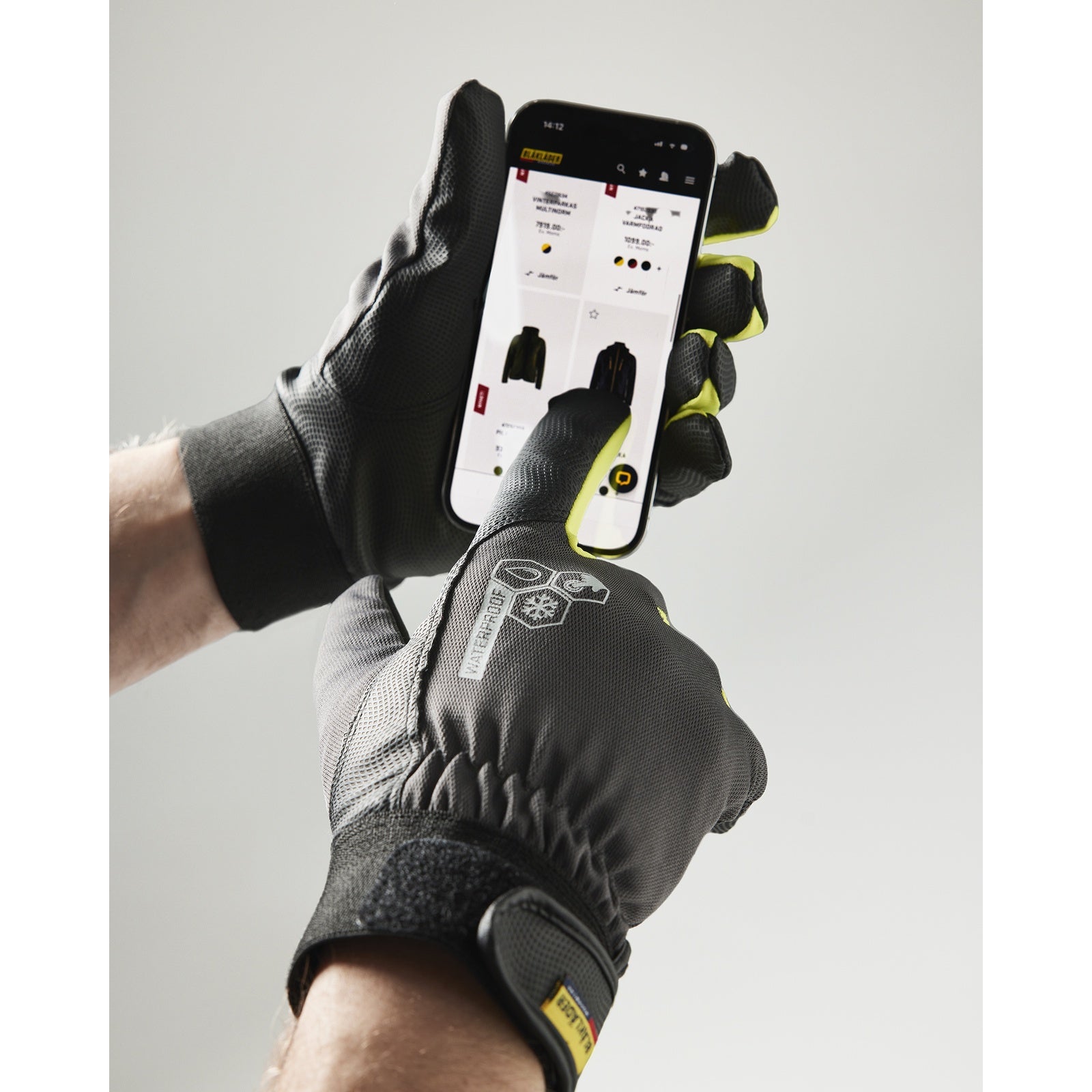 Blaklader 28761404 Work glove Lined Touch WP - 287614049700_FUNC1