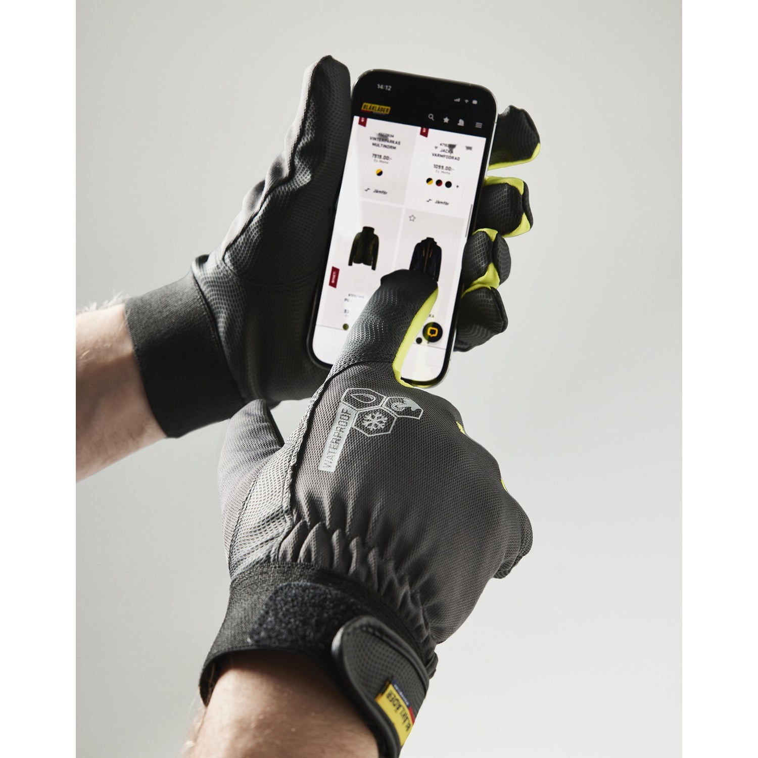 Blaklader 28761404 Work glove Lined Touch WP - 287614049700_FUNC1