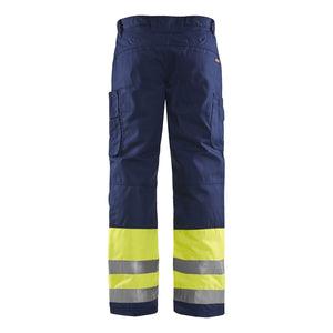 Blaklader BLAKLADER 18621811 | Hi Vis Winter Trousers Hi Vis Reflective Work Trousers Men - Insulated Lining - 186218113389_2