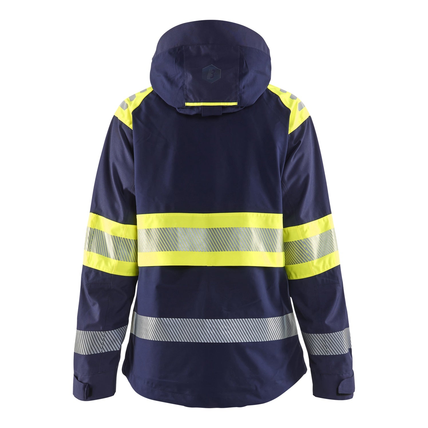 Blaklader BLAKLADER 44301977 WOMEN’S HI VIS SHELL JACKET Hi Vis Reflective Shell Work Jacket WOMEN - Waterproof - 443019778933_2