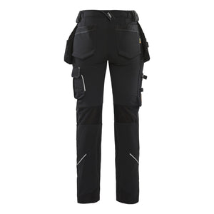 Blaklader BLAKLADER 71981644 | Women's 4 way stretch craftsman trousers Work Trousers Women - Water Repellent - 719816449900_2