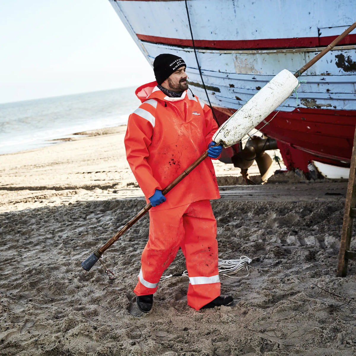 ELKA Rainwear - Fishing Xtreme Smock - Fluorescent Orange