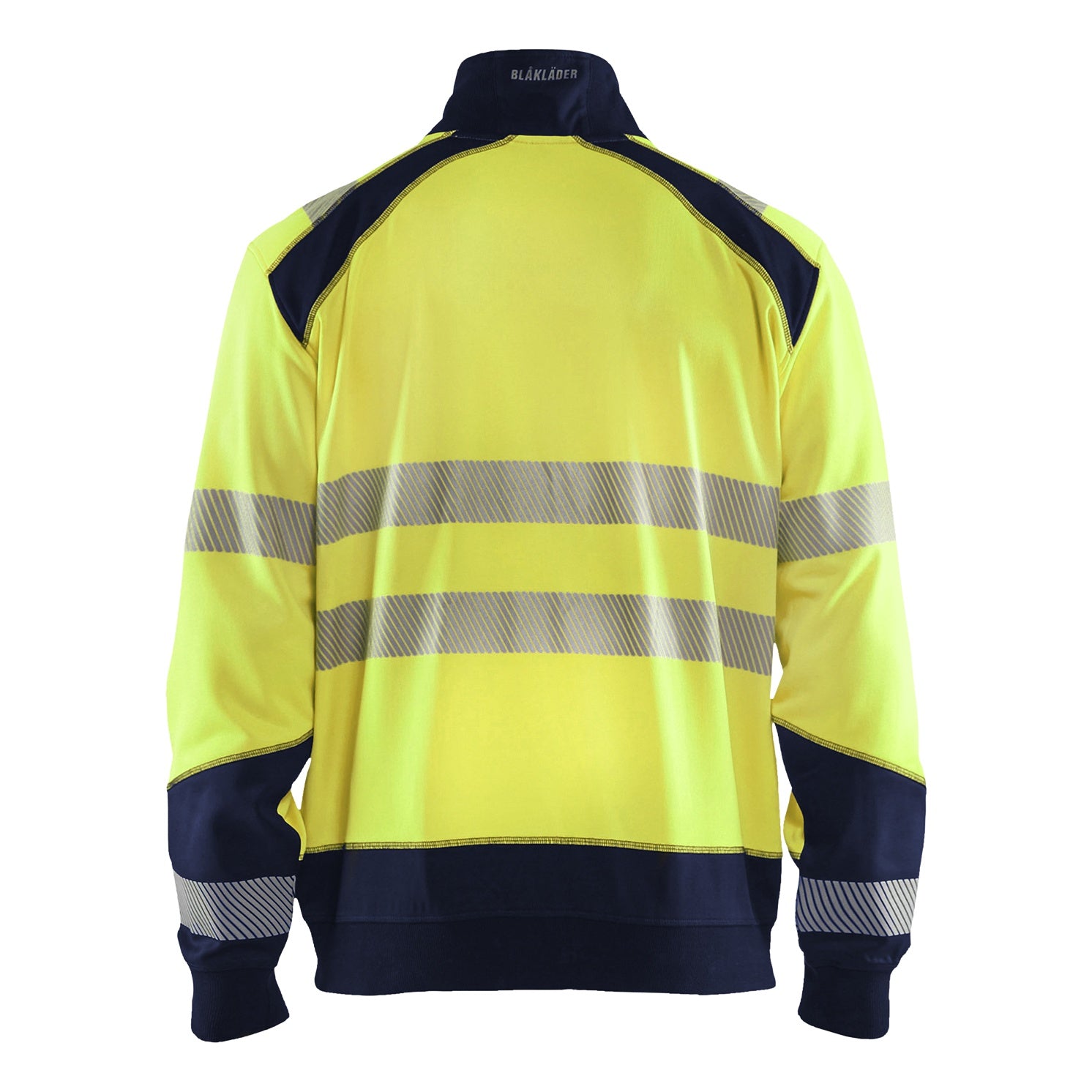 Blaklader BLAKLADER 35582528 Hi Vis Reflective Full Zip Work Sweatshirt MEN - Brushed Inside - 355825283389_2