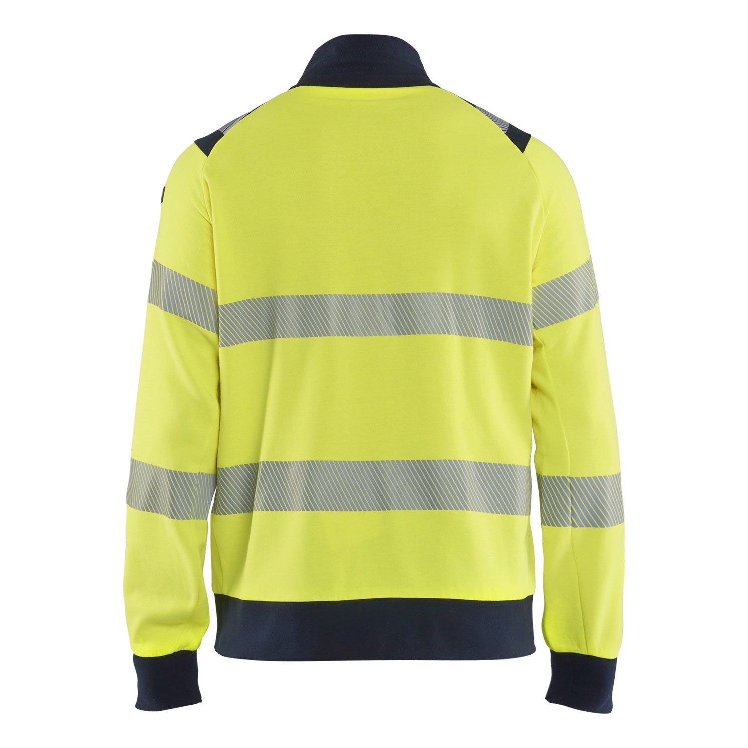Blaklader BLAKLADER 34611762 MULTINORM Hi Vis Reflective Full Zip Work Sweatshirt MEN - Flame Retardant - 346117623389_2