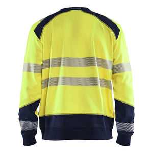 Blaklader BLAKLADER 35412528 Hi Vis Reflective Sweatshirt MEN - Brushed Inside - 354125283389_2