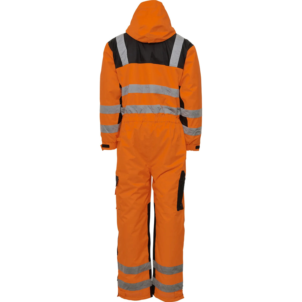 ELKA Rainwear - Visible Xtreme Winter Thermal Coverall - Fluorescent Orange/Black