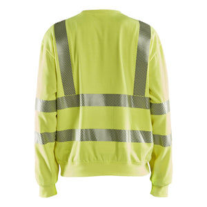 Blaklader BLAKLADER 30871762 MULTINORM Hi Vis Reflective Work Sweatshirt MEN - Flame Retardant - 308717623300_2