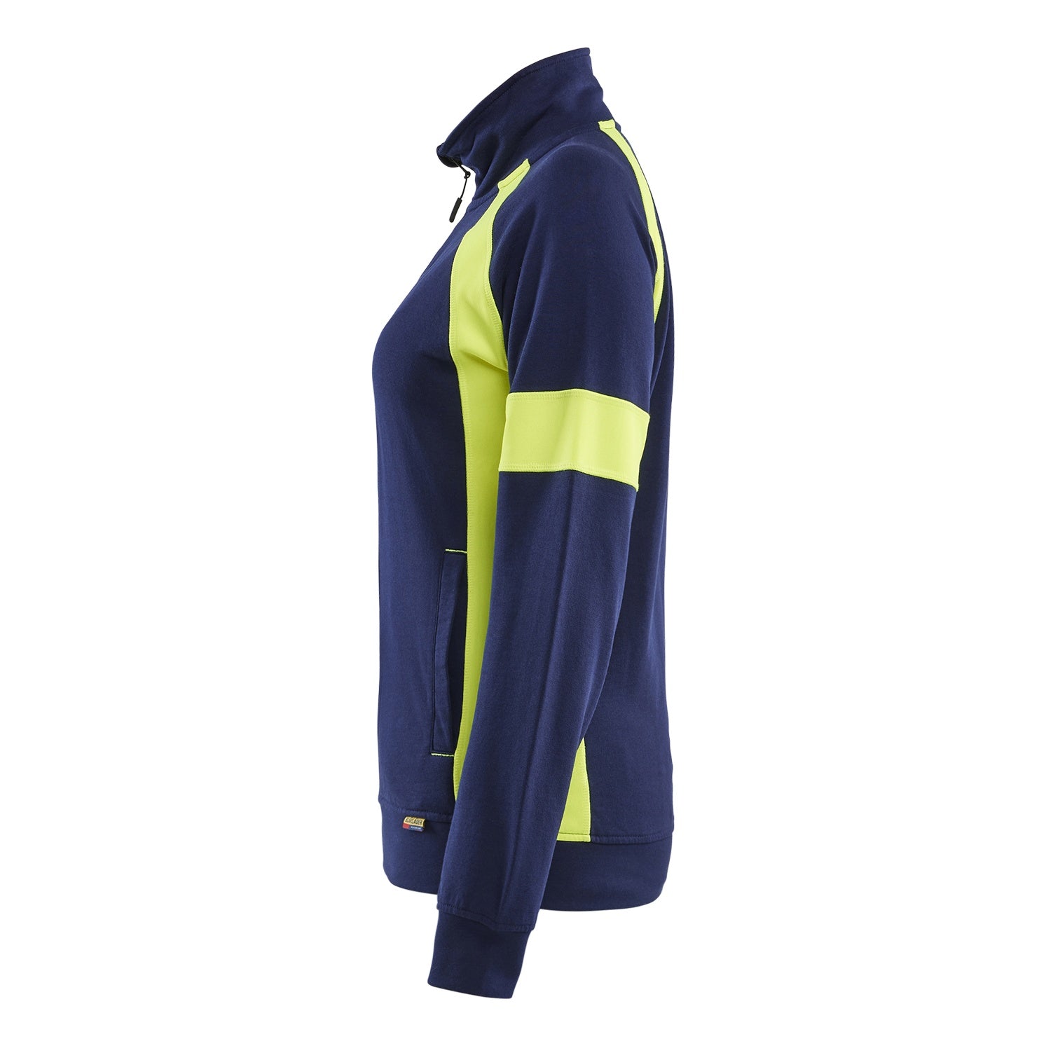 Blaklader BLAKLADER 35681158 Hi Vis Reflective Full-zip Work Sweatshirt WOMEN - 100% Cotton - 356811588933_CL