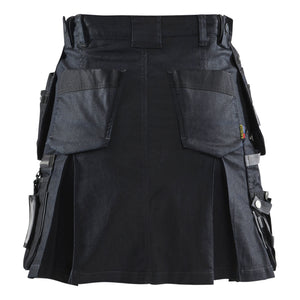 Blaklader BLAKLADER 71801147 Women's craftsman skirt with Stretch Work Skirt Women - CORDURA Denim - 718011478999_2