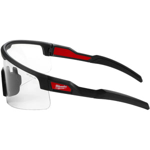 Milwaukee Large Format Safety Glasses - Clear - Clear