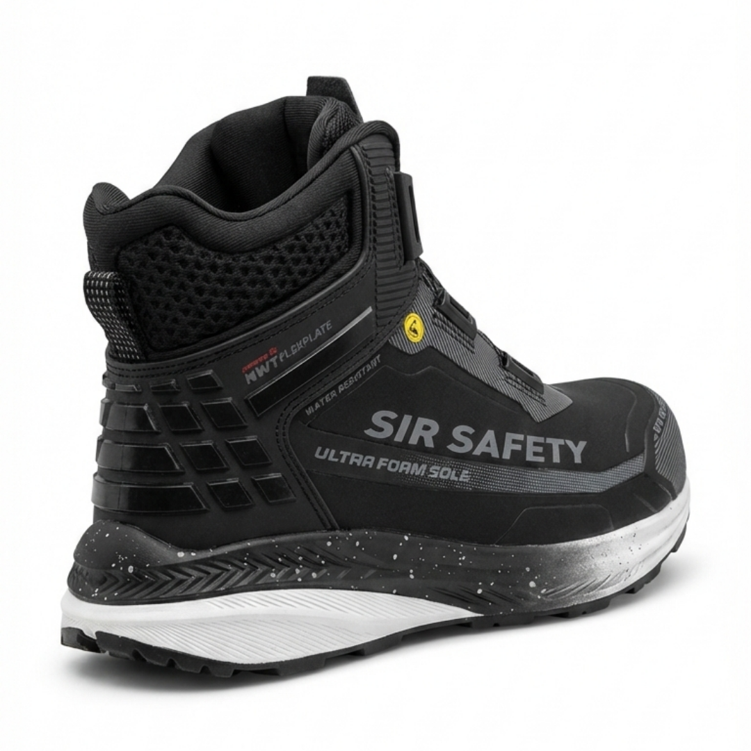 SIR SAFETY FESTIVAL Safety Boots S7S MEN Work Shoe - Nano Fiberglass Toe & NWT Midsole - MB3232Z9 - MB3232Z9_DETAIL_2