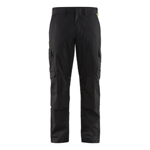 Blaklader BLAKLADER 14481832 | Industry trousers stretch with knee pad pockets Hi Vis Reflective Work Trousers Men - twill fabric - 144818329933