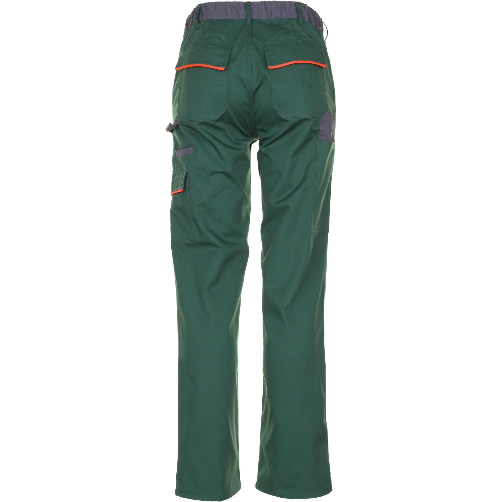 Planam Visline Trousers green/orange/slate - Model view 2