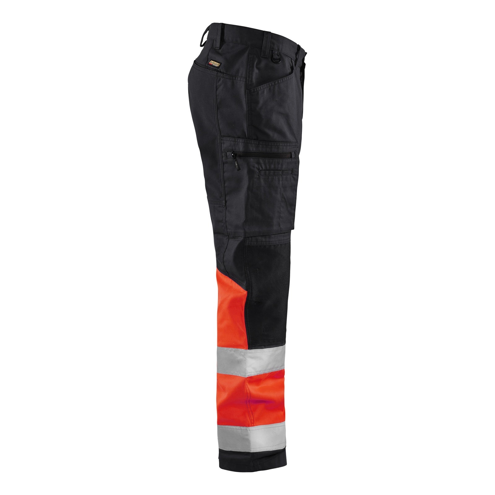 Blaklader BLAKLADER 15511811 | Hi Vis Trousers with Stretch Hi Vis Reflective Work Trousers Men - 65% Polyester - 155118119955_CR