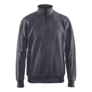 Blaklader BLAKLADER 33691158 Sweatshirt with Half Zip Work Sweatshirt MEN - 100% Cotton - 336911589600