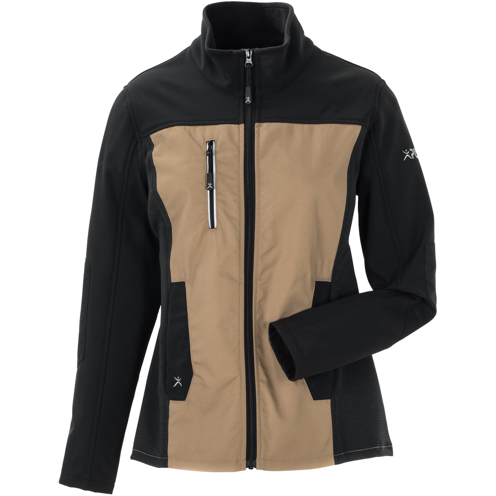 Planam Norit Women's Hybrid jacket sand/black - Model view 1
