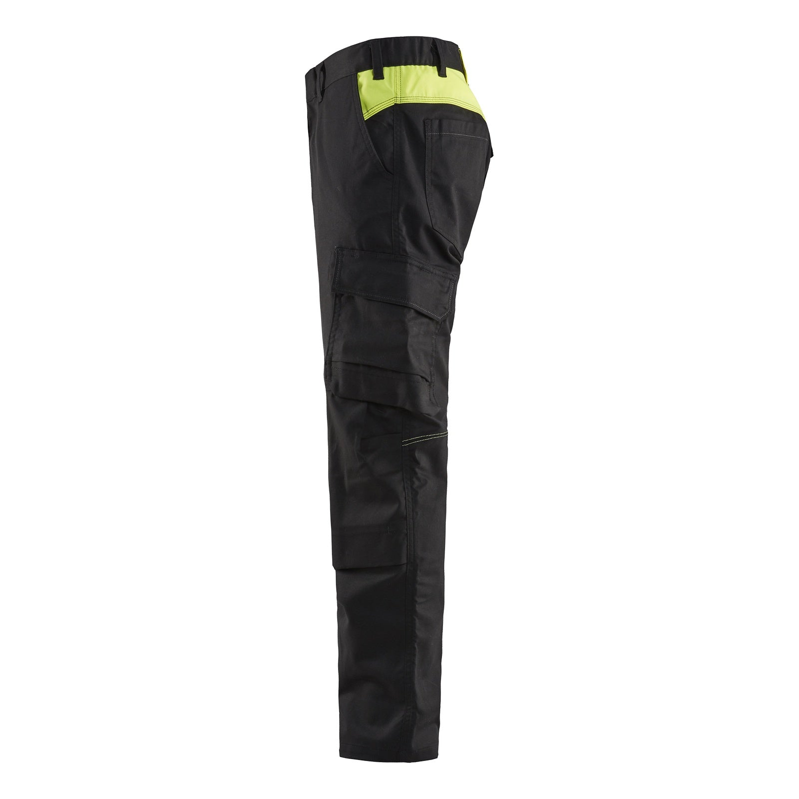 Blaklader BLAKLADER 14481832 | Industry trousers stretch with knee pad pockets Hi Vis Reflective Work Trousers Men - twill fabric - 144818329933_CL