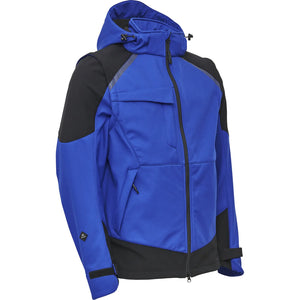 ELKA Rainwear - Working Xtreme Softshell Jacket with detachable sleeves - Royal Blue/Black