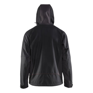 Blaklader BLAKLADER 47532516 Softshell Jacket with Hood Softshell Work Jacket MEN - Water Repellent - 475325169956_3