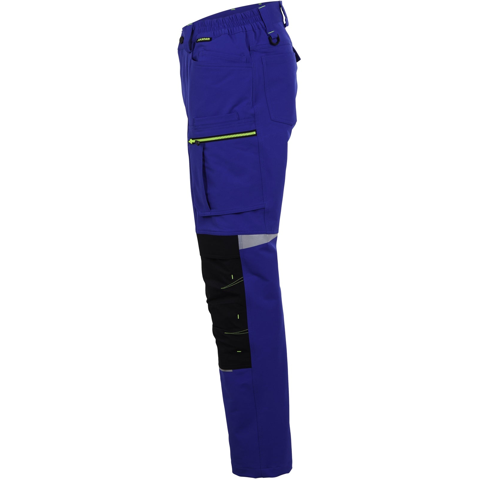 Planam rECOline Trousers royal blue/black - Model view 4