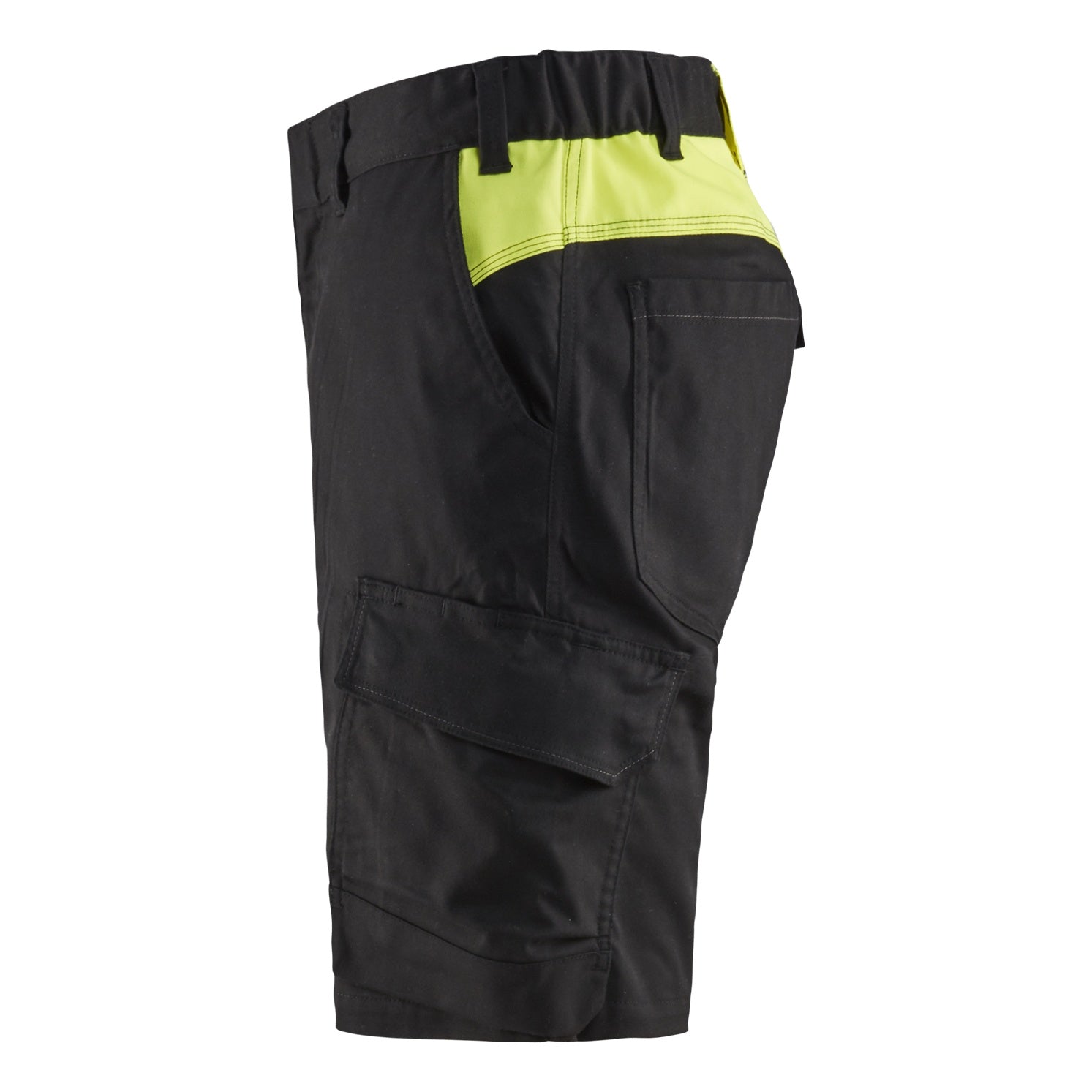 Blaklader BLAKLADER 14461832 Industry shorts stretch Hi Vis Reflective Work Shorts Men - twill fabric - 144618329933_CL