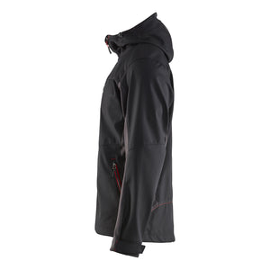 Blaklader BLAKLADER 47532516 Softshell Jacket with Hood Softshell Work Jacket MEN - Water Repellent - 475325169956_CL