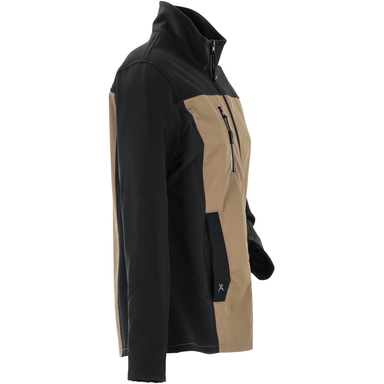 Planam Norit Women's Hybrid jacket sand/black - Model view 3