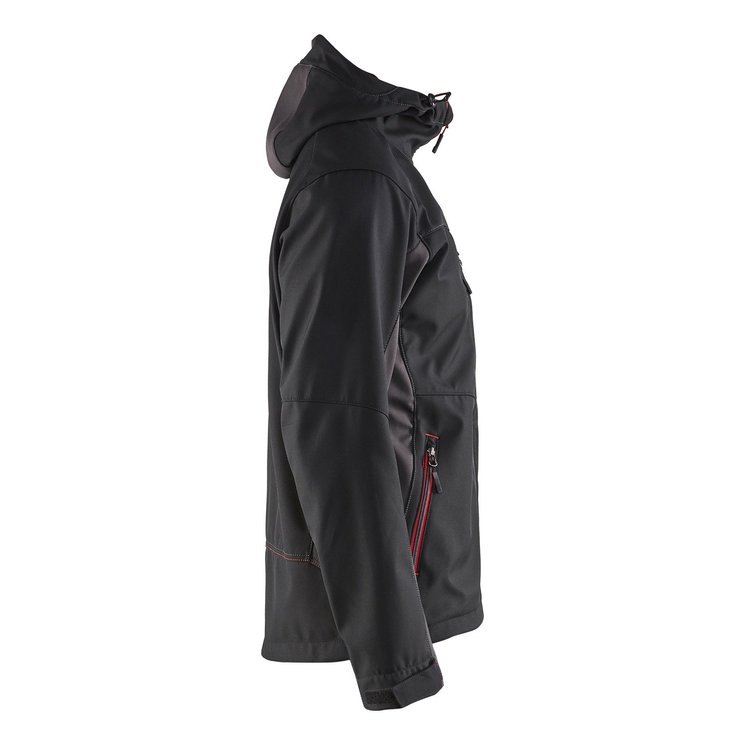 Blaklader BLAKLADER 47532516 Softshell Jacket with Hood Softshell Work Jacket MEN - Water Repellent - 475325169956_CR