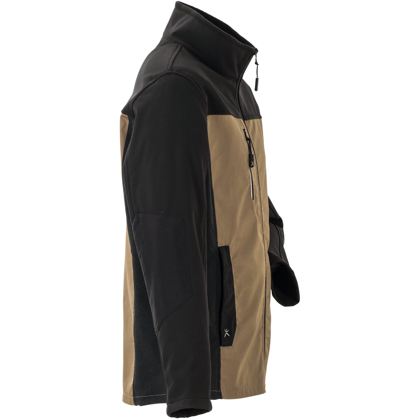 Planam Norit Men's Hybrid jacket sand/black - Model view 3