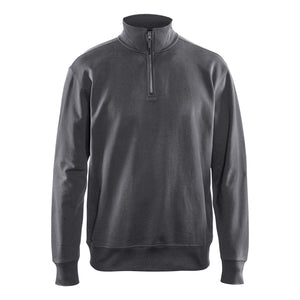 Blaklader BLAKLADER 33691158 Sweatshirt with Half Zip Work Sweatshirt MEN - 100% Cotton - 336911589800