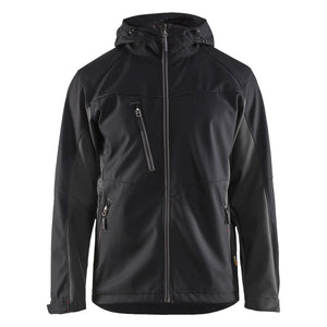 Blaklader BLAKLADER 47532516 Softshell Jacket with Hood Softshell Work Jacket MEN - Water Repellent - 475325169998